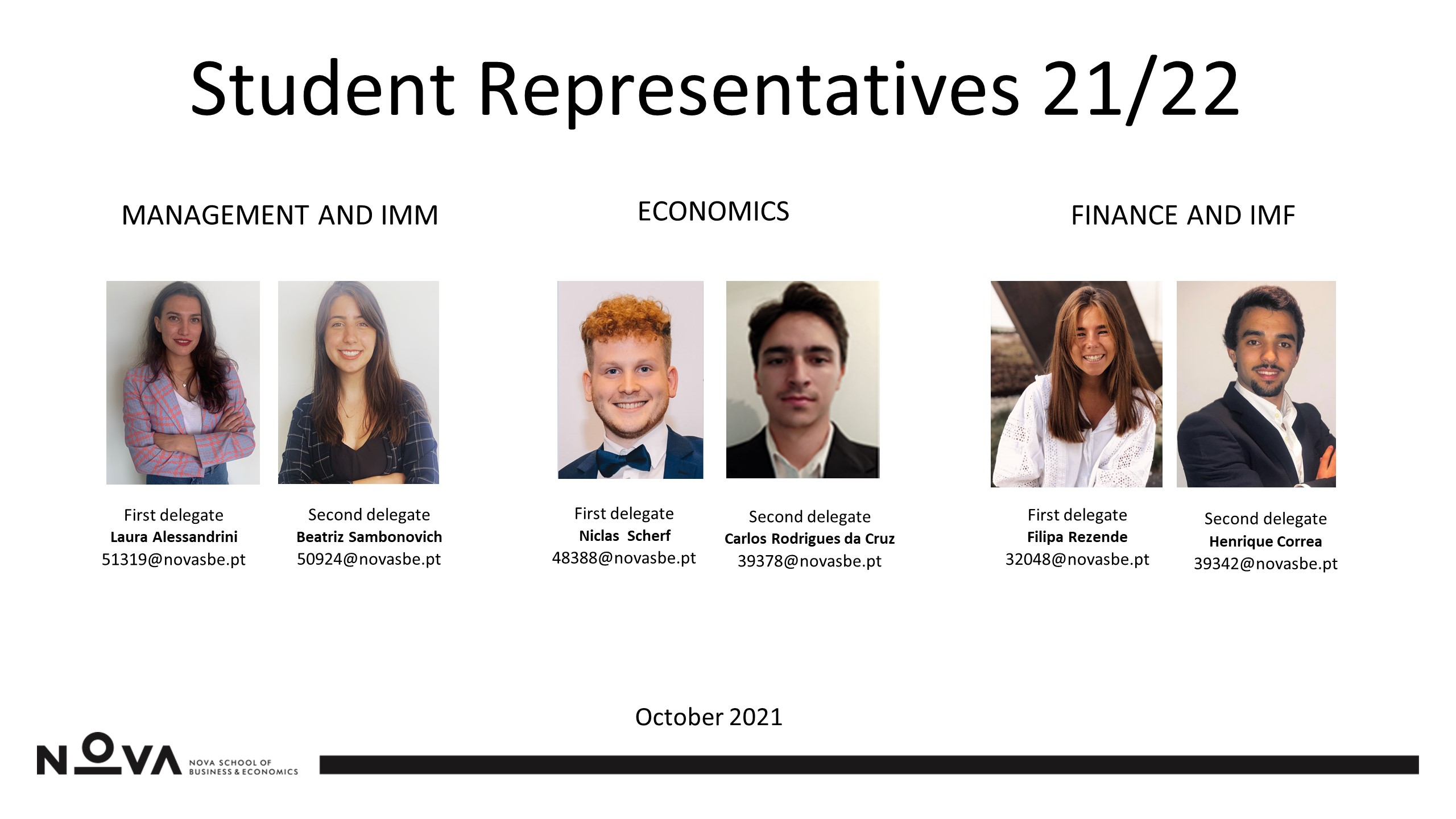 Meet your student reps