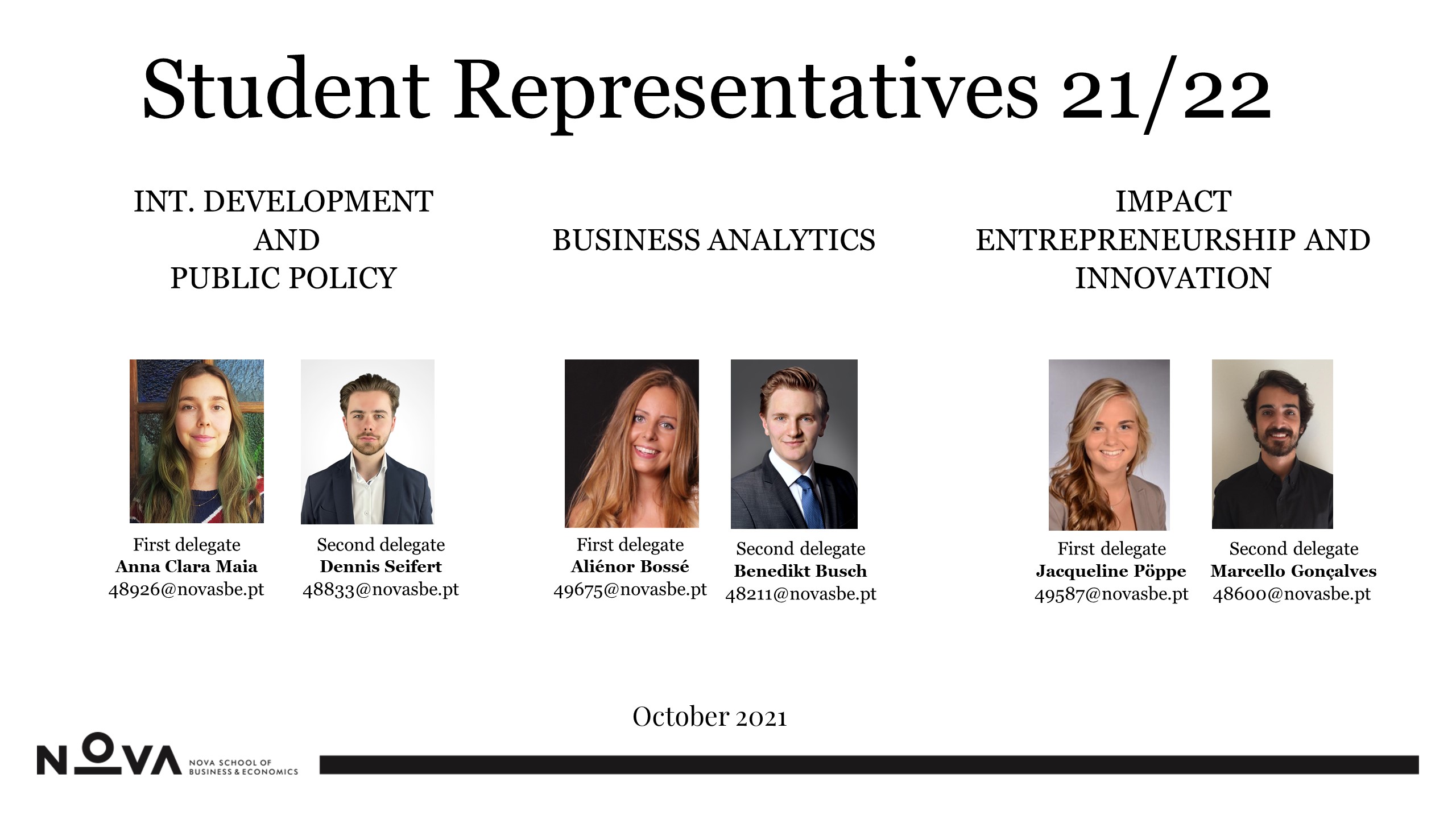 Meet your student reps